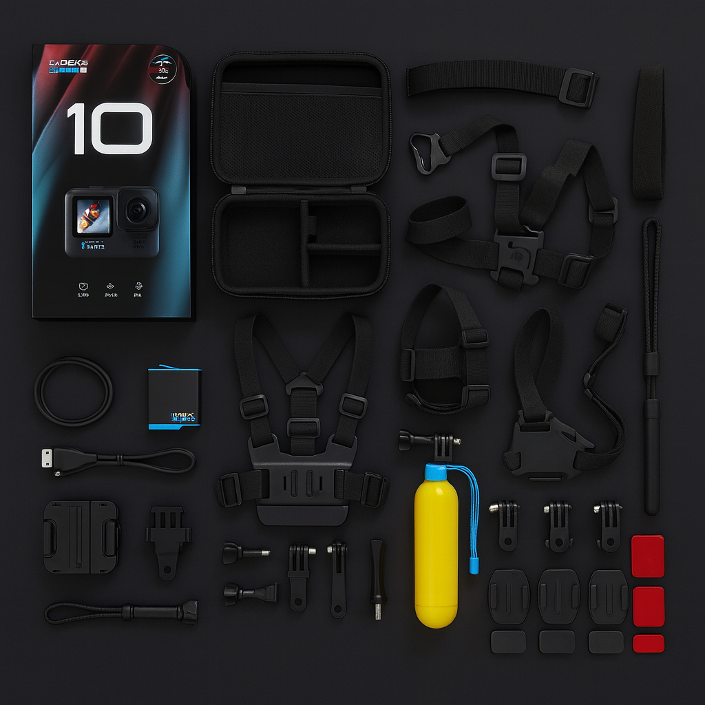 AURION ActionPro X10 Camera Bundle (5K 23MP)