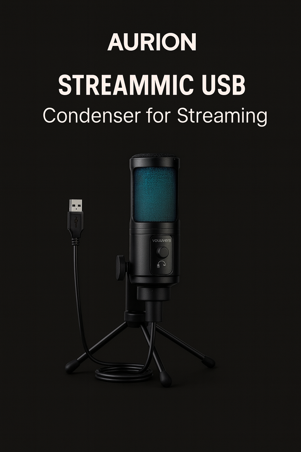 AURION StreamMic USB Condenser for Streaming