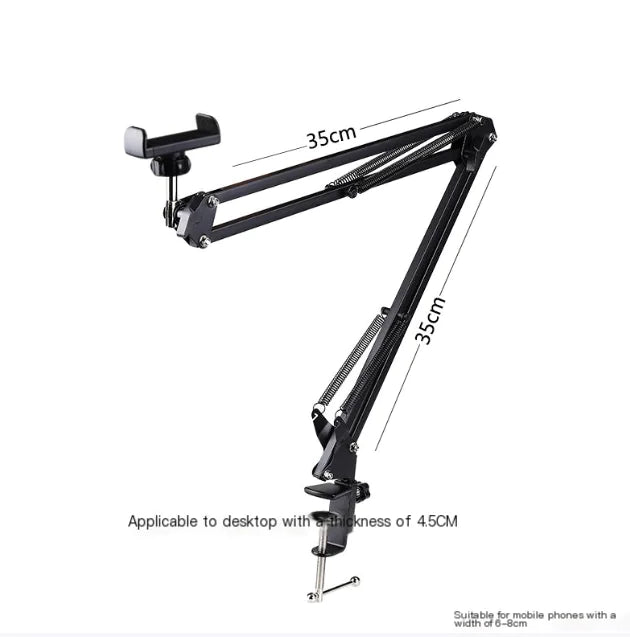 AURION FlexStand 360 Metal Phone for Streaming